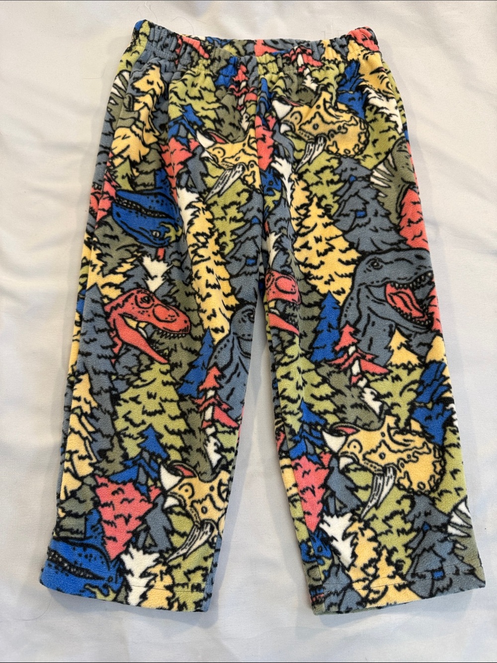 Carter's NWOT Multicolor Dino Fleece Pajama Pants